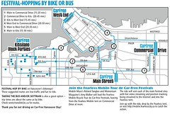 Car Free Vancouver 2008 Brochure - Riding with Amy Walker on June 15, 2008