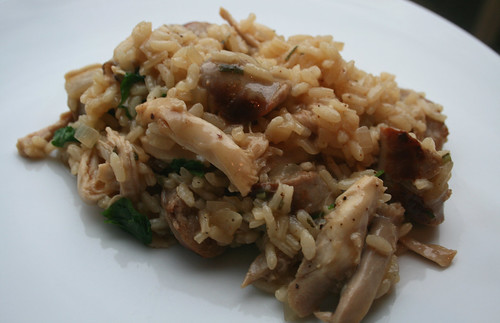 Sausage and Chicken Risotto