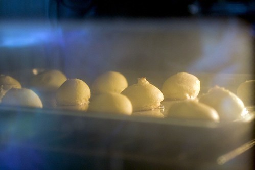 Poofy choux pastry