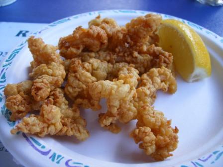 Clamstrips at Ray's in NH