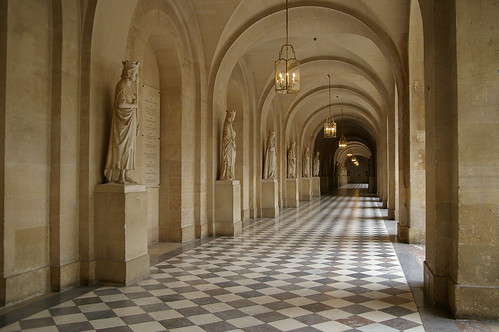 凡爾塞宮內部12 - 迴廊