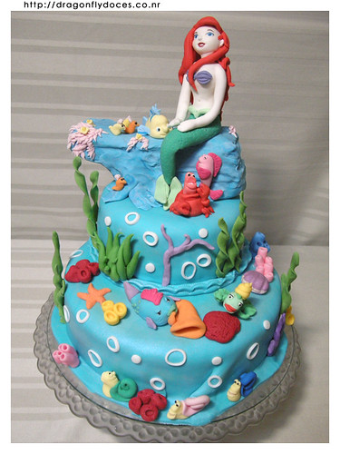 The Little Mermaid cake by
