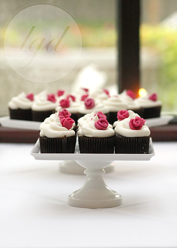 Brittany's Wedding Cupcakes
