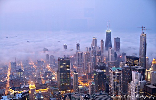 9.21.2008 Chicago , Fog , Lake Effect