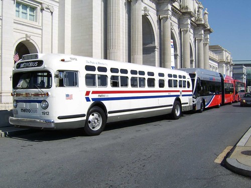 Buses at Union Station
