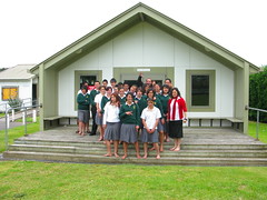 Wanganui High School Maori Language Class, Wanganui, New Zealand