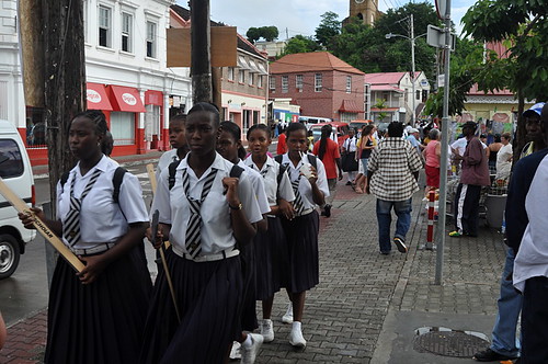 Estudiantes en Grenada