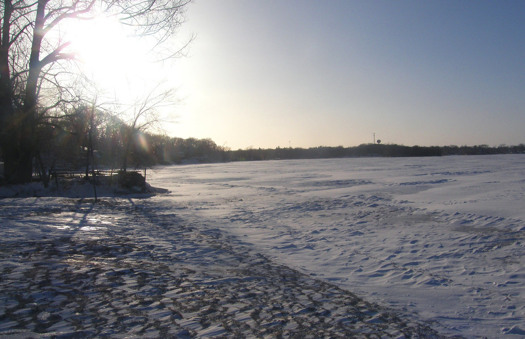 Gideon's Bay  (at 8 degrees  below fahrenheit)