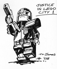 Stephen Thompson - Lego Judge Dredd