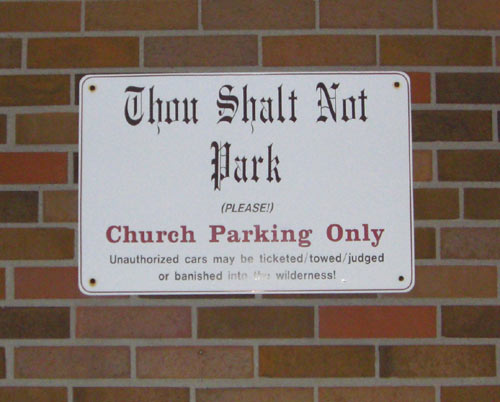 Thou Shalt not Park 2