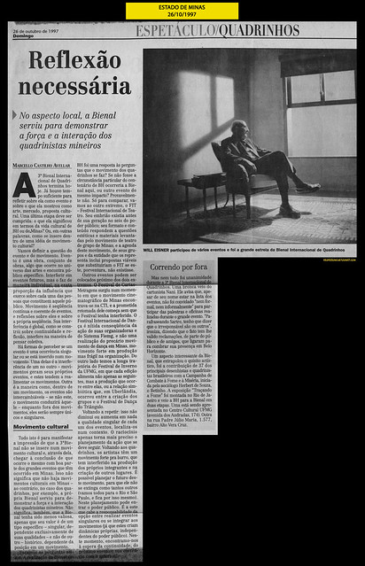 "Reflexão necessária" - Estado de Minas - 26/10/1997