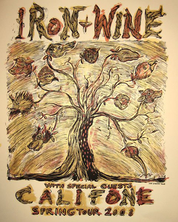 califone poster by Dan Grzeca