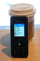 Belkin Skype Wi-Fi phone - Starbucks