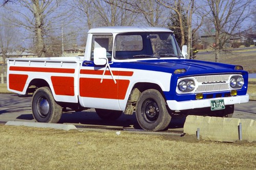 We drove from Colorado to Mena in this 1967 Toyota Stout Pickup that I had