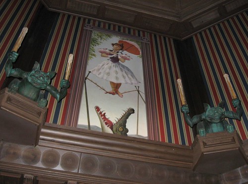 The Haunted Mansion Stretching Room