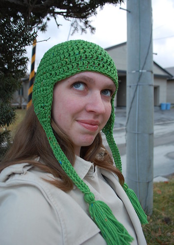 kirsten tasseled hat free crochet pattern