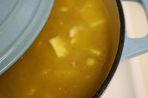 Aztec squash soup