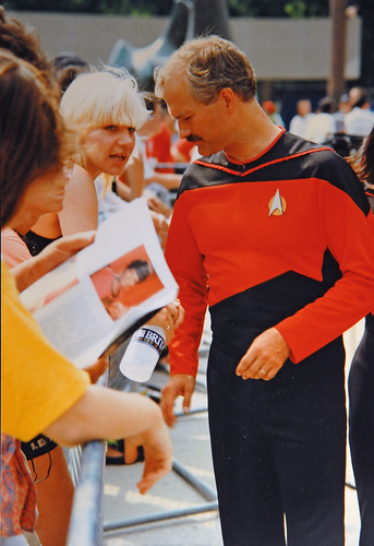 RIP Jack Layton. 1991 Star Trek Convention