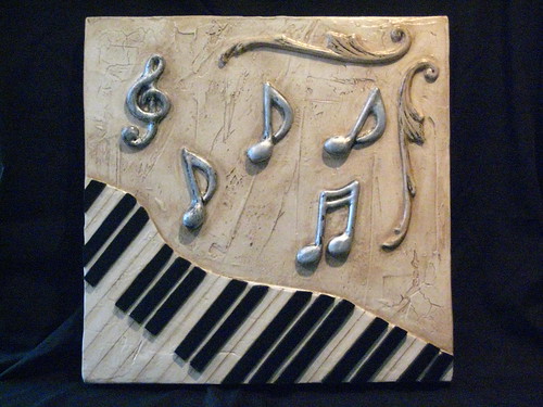 piano keys art
