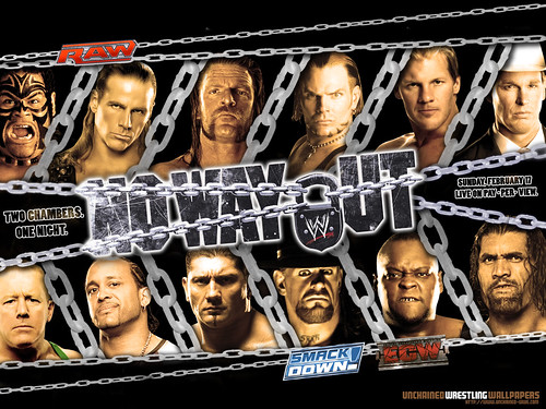 WWE No Way Out 2008 Wallpaper