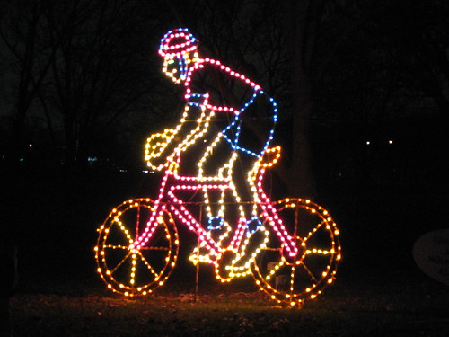 Holiday bike decoration by webcompanion.