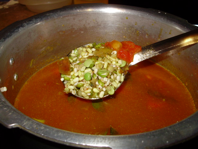 Lentil Mix Curry.