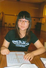 Lilly, from Korea, a regular attendee at Sunday School