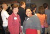 Mary Beth and Ebony at IOWA CAUCUS RESULTS Watch Party - Phoenix AZ