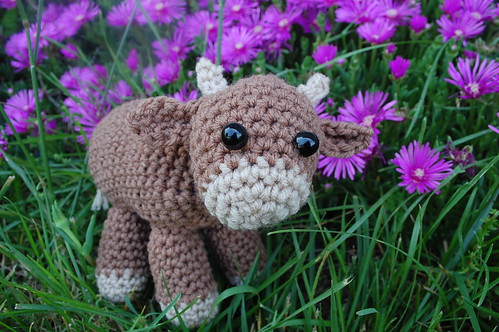 Sweet little cow crochet pattern