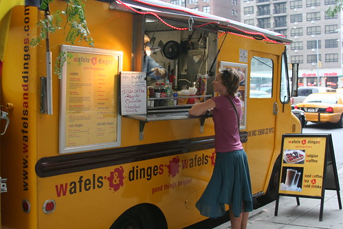 Wafel & Dinges Truck, NYC