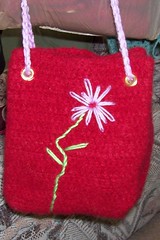 small felted tote