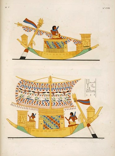 22- Navegacion-Barcas de variados ornamentos