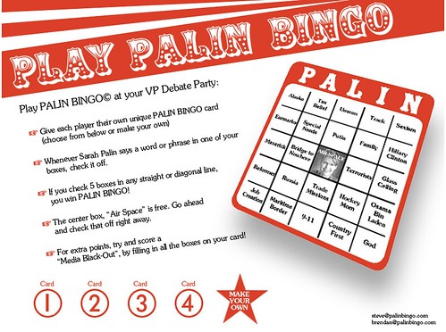 Palin Bingo
