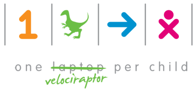 one velociraptor per child