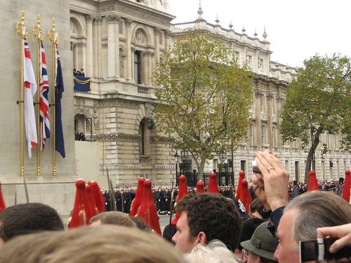 Remembrance Sunday at the Cenotaph