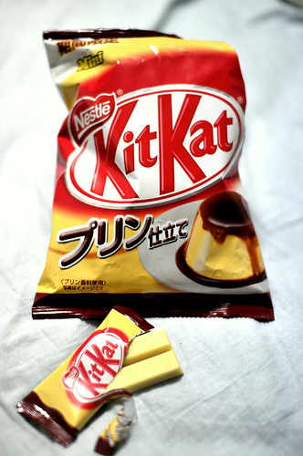 Pudding KitKats by Fried Toast.