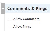 Disable Post Comments in WordPress