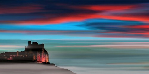 Edinburgh Castle (by blue fin art)