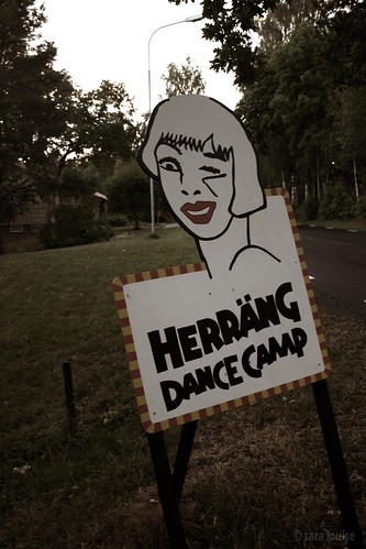 Herräng Dance Camp Sign