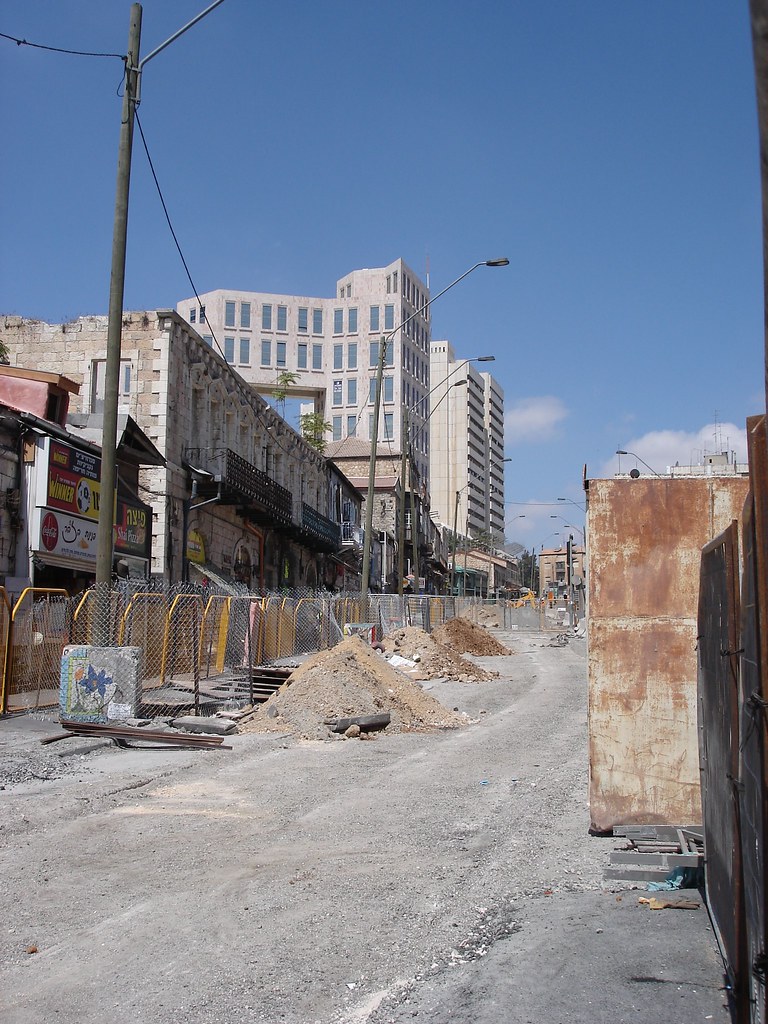 Digging up Jaffa Street 1