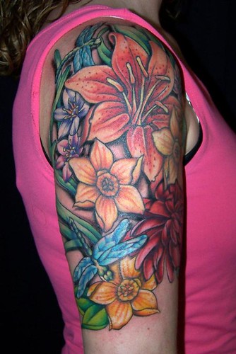 floral tattoo malia reynolds maliareynolds yahoocom