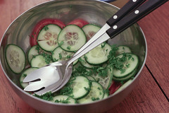 Cucumber & Tomato Salad