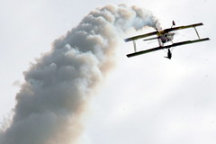 Air Show: Gene Soucy and Wingwalker Theresa Stokes