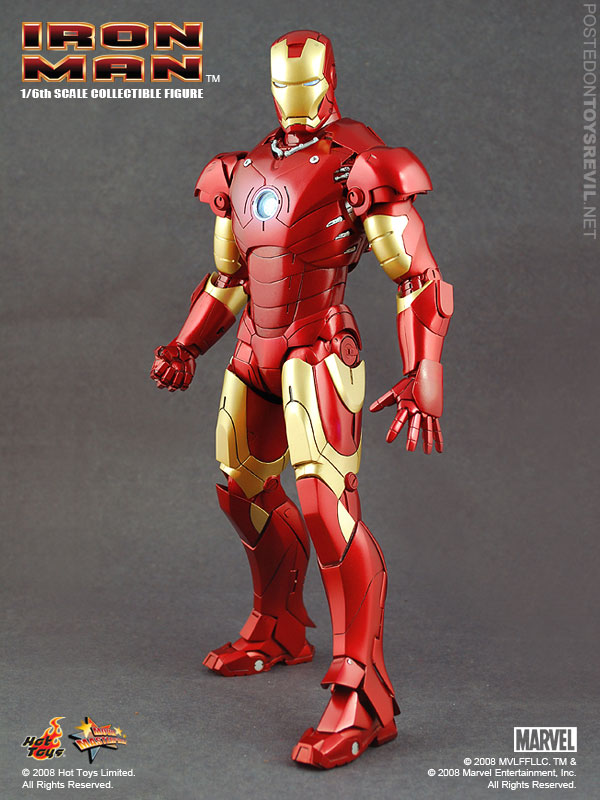 1/6 Iron Man: Mark 3 - Movie Masterpiece by Hot Toys (Full Specs)