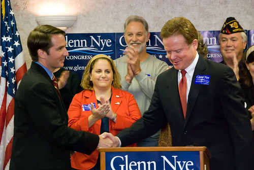 Glenn Nye and Senator Webb