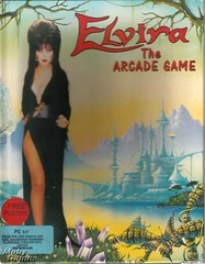 Elvira: The Arcade Game box front
