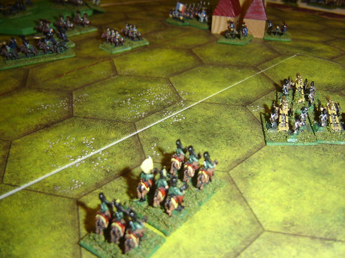 French artillery pushes back into Liebertwolkwitz
