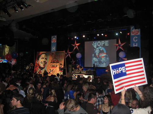 Barack Obama Victory Party @ Hyatt Century Plaza November 4, 2008