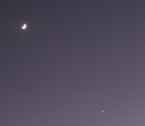 The Moon, Venus, and Jupiter 2