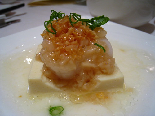 Garlic Steamed Fresh Scallop with Tofu @ Chinese Box